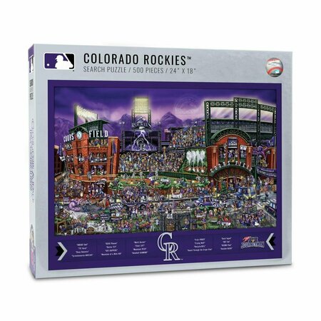 YOUTHEFAN Colorado Rockies Joe Journeyman Puzzle - 500 Piece 5021237